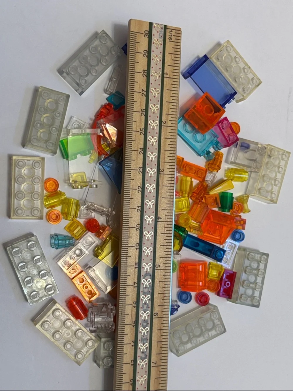 LEGO clear bricks Lego neon Translucent Mixed Building Brick Lot - Bright Neons - Picture 4 of 6